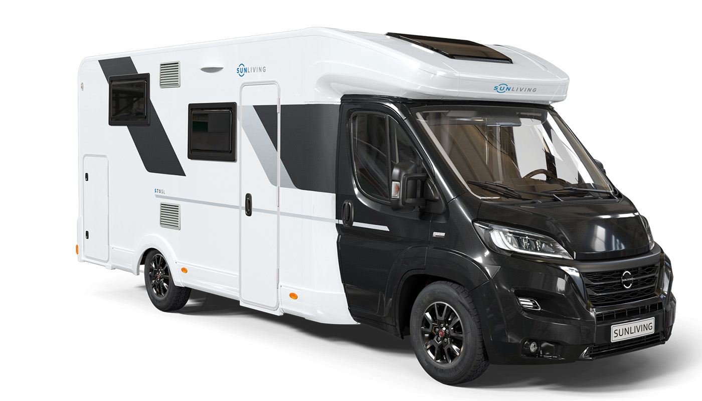 Sun Living Wohnmobile der S-Serie schwarz