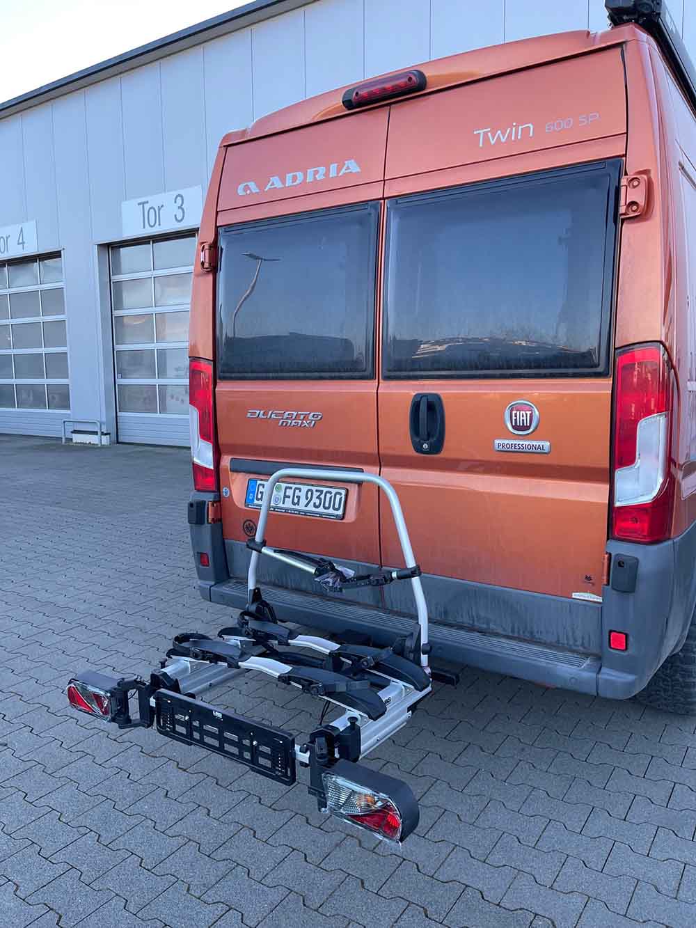 Fahrradträger für Wohnmobile