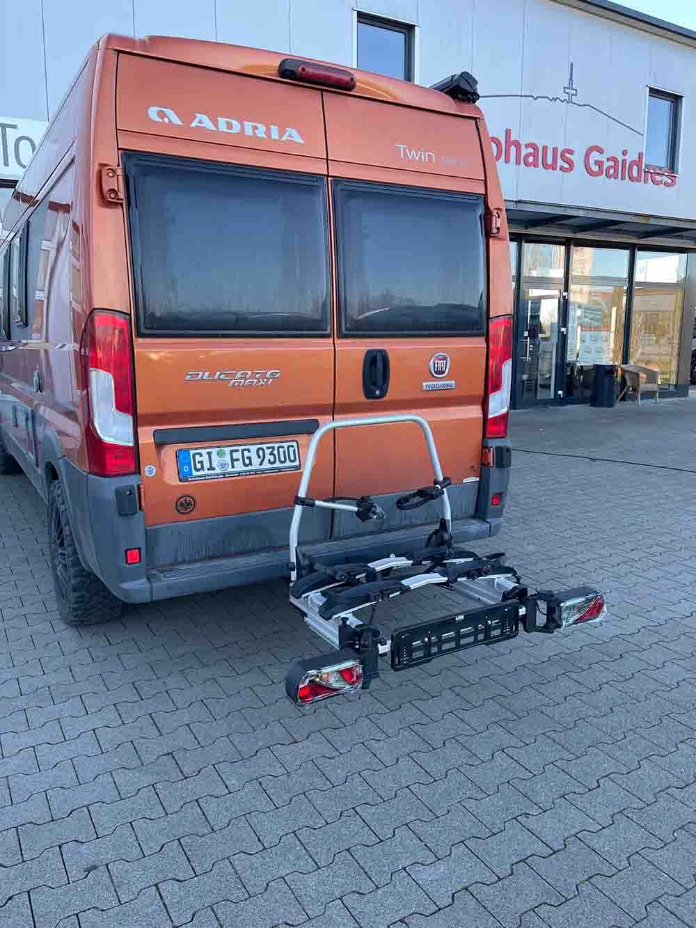 Fahrradträger für Wohnmobile